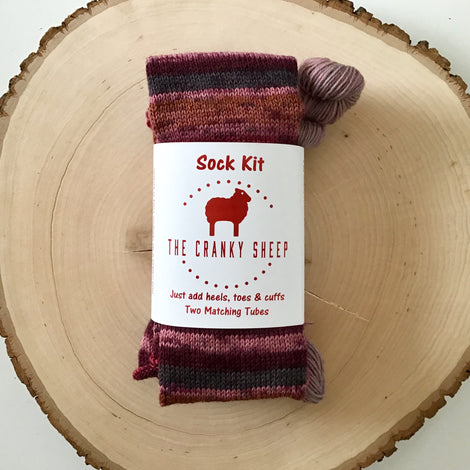 60 Stitch Double Tube Sock Kits